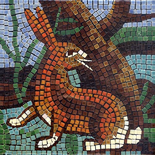 Mosaik bastelset, DIY 20x20cm, Hase von ALEA Mosaic