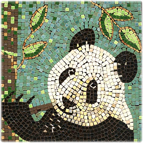 Mosaik bastelset, DIY 20x20cm, Panda von ALEA Mosaic