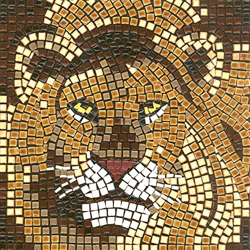 Mosaik bastelset, DIY 20x20cm, Lowe von ALEA Mosaic