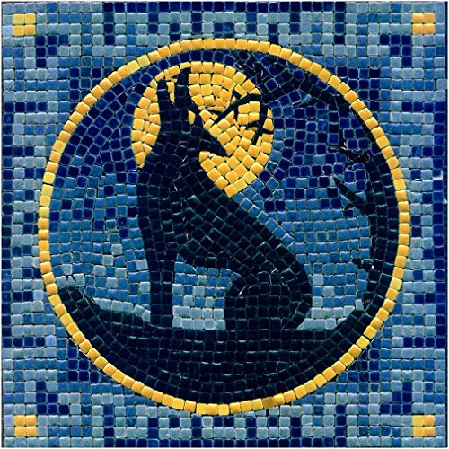 ALEA Mosaic Mosaik bastelset, DIY 20x20cm, Wolf von ALEA Mosaic