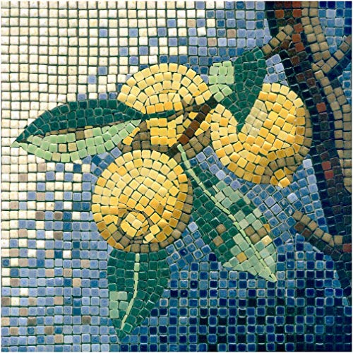 Mosaik bastelset, DIY 20x20cm, Zitrone von ALEA Mosaic