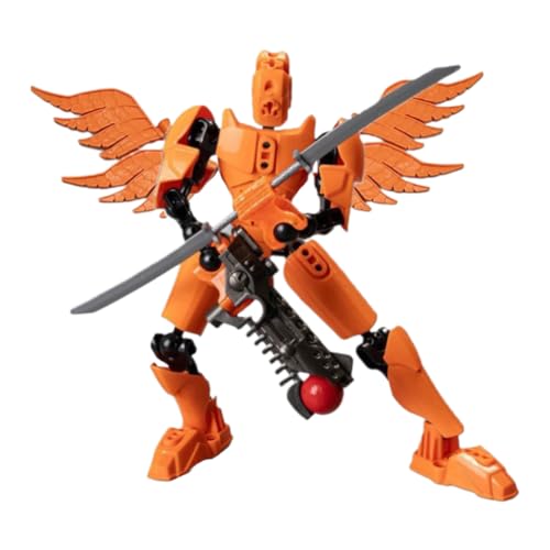 ALINUOYQ Titan 13 Actionfigur, T13 Actionfigur 3D-Gedruckter Roboter Mehrgelenkige bewegliche Actionfigur, Desktop-Dekorationen Actionfiguren Spielzeug Geschenke Spielgeschenke von ALINUOYQ