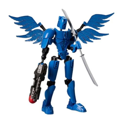 ALINUOYQ Titan 13 Actionfigur, T13 Actionfigur 3D-Gedruckter Roboter Mehrgelenkige bewegliche Actionfigur, Desktop-Dekorationen Actionfiguren Spielzeug Geschenke Spielgeschenke von ALINUOYQ