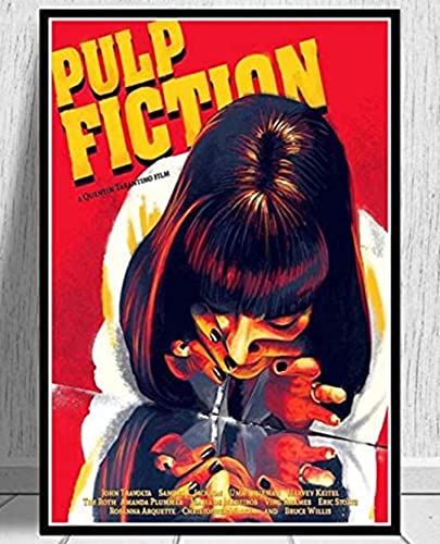 ALKOY Pulp Fiction Filmplakate Puzzle 1000 Teile Spielzeug Für Erwachsene Dekompressionsspiel Klassisches Spiel Puzzle 38 * 26 cm von ALKOY