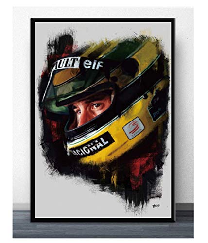 ALKOY Puzzle 1000 Stücke Ayrton Senna F1 Formel Mclaren Weltmeister Poster Holz Für Erwachsene Spielzeug Dekompressionsspiel Jq412Mk von ALKOY