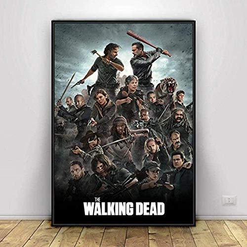 ALKOY Puzzles Walking Dead Puzzle 1000 Teile, Comic-Charakter-Puzzle-Spiele, Kinder Erwachsene DIY Holzspielzeug Klassische Puzzles 50X75Cm von ALKOY