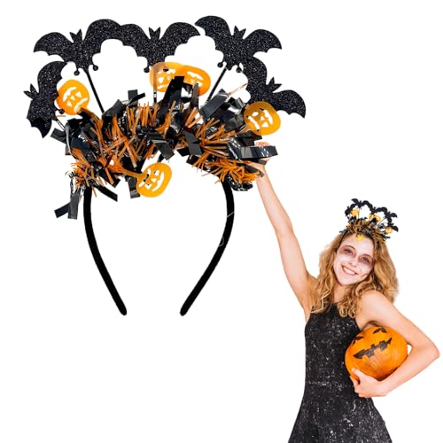 Halloween Stirnband, Kürbis Fledermaus Stirnband, Cosplay Kopfbedeckung für Halloween Cosplay Kostüm Party Verkleidung & Party Supplies Y11BFNGFG Halloween Stirnband, Kürbis Fledermaus Stirnband, Cosplay Kopfbedeckung für Halloween Cosplay Kostüm Party Verkleidung & Party Supplies Y11BFNGFG von ALLY-MAGIC