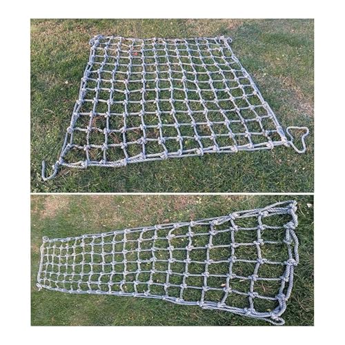 ALTMSTE Cargo Climbing Net Baumhaus im Freien Nylon Truck Trailer Nets Spielplatz Heavy Duty Swings Net Sicherheitsnetz Frachtnetz Kinderspielplatz Kletternetz Ø 6mm (Size : 1X1m/3.3X3.3ft) von ALTMSTE