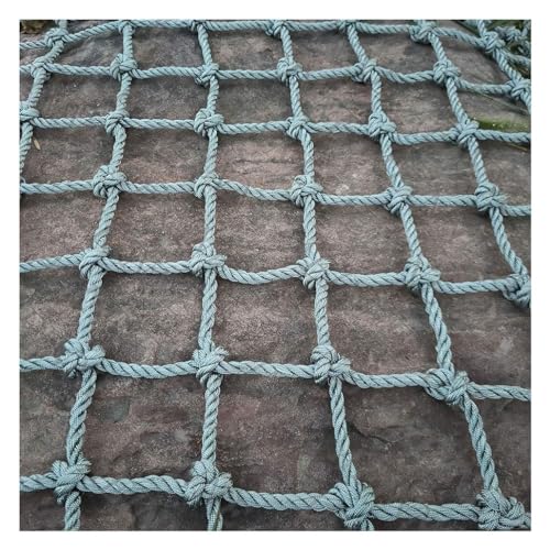 ALTMSTE Schutznetz Sicherheitsnetz Nylon Ladungs Seilnetz Farbe Dekoratives Seilnetz, Kinder Fallschutznetz, Treppen Schutznetz, Sicherheitsnetz, Outdoor (Color : 10mm*10cm, Size : 1X10m/3.3X32.81ft) von ALTMSTE