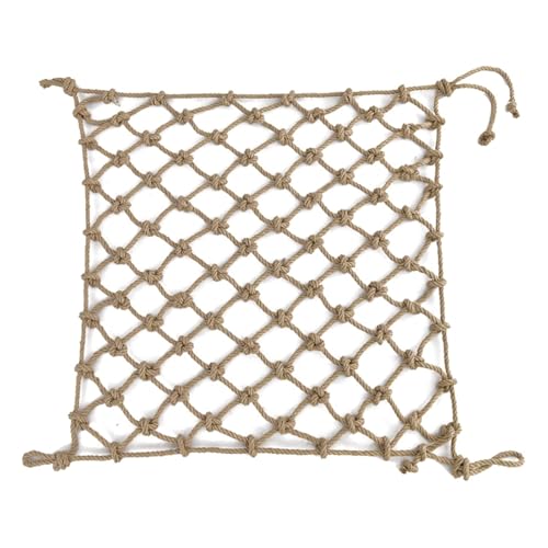 Protect Net 15cm Maschenzaun, Kinderschutz-Sicherheits-Seilnetz, Balkon-Schutz-Sicherheitsnetze, dekoratives Mesh-Garten-Spielplatz-Netz-Seilnetz (Size:1x3m/3.28x9.84ft) ( Size : 1x1m(3.28X3.28ft) ) von ALTMSTE