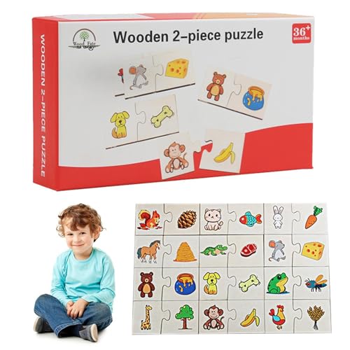 ALWIDA Vorschulrätsel - Kategorie Passende Puzzles - STEM kognitive Lernspielzeuge, Feinmotorik, Puzzles Frühpädagogisches Spielzeug für Jungen Mädchen von ALWIDA