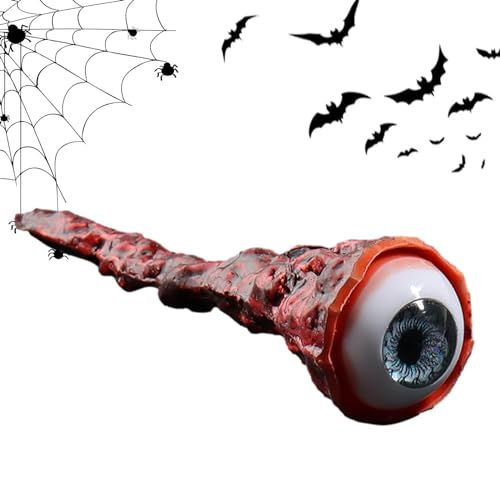 Halloween-Augäpfel – künstliche Augäpfel, Halloween-Requisiten, ausgerissene blutgeschossene Augen, tote Requisiten, blutige, gefälschte Augäpfel, weiche, realistische künstliche Augen für Urlaub, von ALWIDA