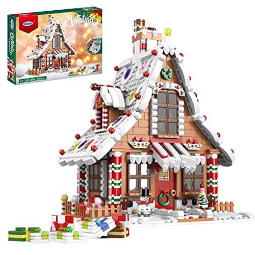 ALiquid Weihnachten Klemmbausteine Set, Lebkuchenhaus Bausatz, Bausteine Set Kompatibel mit Lego - 1455 Teile ALiquid Weihnachten Klemmbausteine Set, Lebkuchenhaus Bausatz, Bausteine Set Kompatibel mit Lego - 1455 Teile von ALiquid