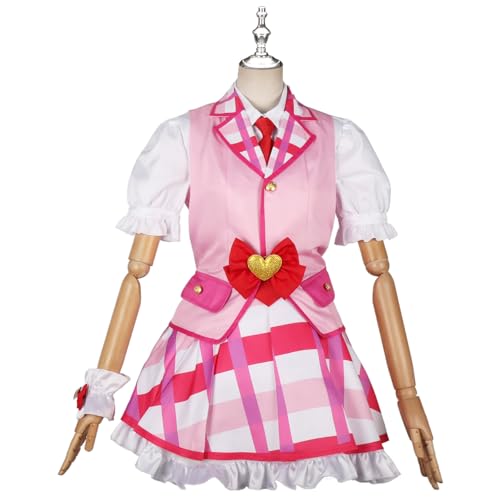 AMAZOC Aikatsus Hoshimiyas Ichigos Cosplay Outfits Anime Cosplay Kostüme Rollenspiel Halloween Clubwear für Party von AMAZOC