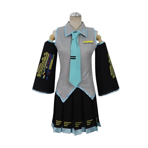 AMAZOC H-atsunes Mikus Cosplay Outfits Anime Cosplay Kostüme Rollenspiel Halloween Clubwear für Party von AMAZOC