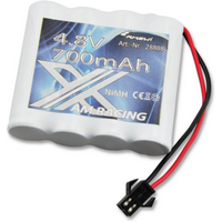 AMEWI 28888 Akku 4,8V 600mAh NiMH, für Conqueror, Sand Buggy, Storm, Rallye Car von AMEWI