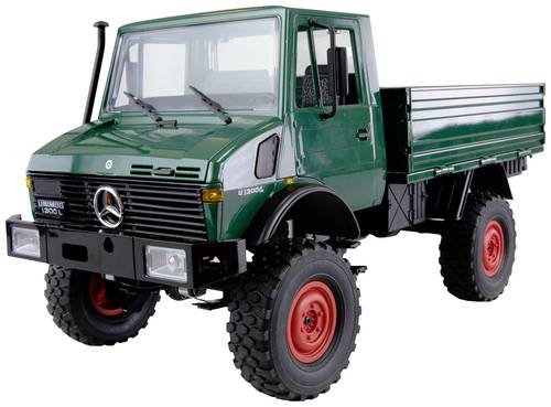 Amewi 22632 Unimog Basic, grün 1:12 Elektro RC Modell-LKW RtR von AMEWI