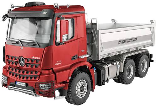 Amewi 22643 Mercedes-Benz Arocs Pro 6x6 1:14 Elektro RC Modell-LKW RtR inkl. Akku, Ladegerät und Se von AMEWI