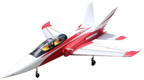 Amewi AMXFlight Super Scorpion Weiß, Rot RC Jetmodell PNP 1260mm von AMEWI