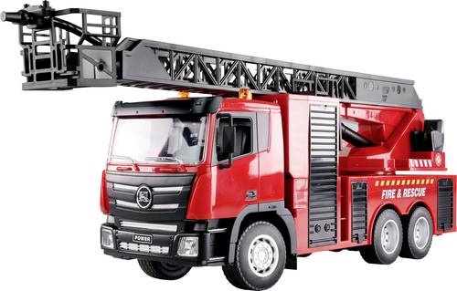 Amewi Feuerwehr Drehleiter 1:18 RC Funktionsmodell Einsatzfahrzeug von AMEWI