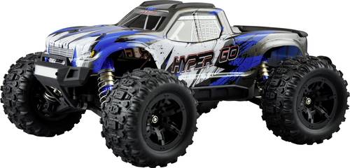 Amewi Hyper GO Advanced Go Blau Brushed 1:16 RC Modellauto Elektro Monstertruck RtR 2,4GHz von AMEWI