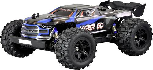 Amewi Hyper GO Advanced Go Blau Brushed 1:16 RC Modellauto Elektro Truggy RtR 2,4GHz von AMEWI