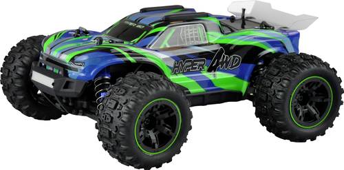 Amewi Hyper GO Basic Blau, Grün Brushed 1:16 RC Modellauto Elektro Truggy Allradantrieb (4WD) RtR 2 von AMEWI