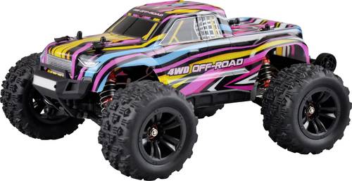 Amewi Hyper GO Pro Blau, Rot Brushless 1:16 RC Modellauto Elektro Monstertruck Allradantrieb (4WD) R von AMEWI