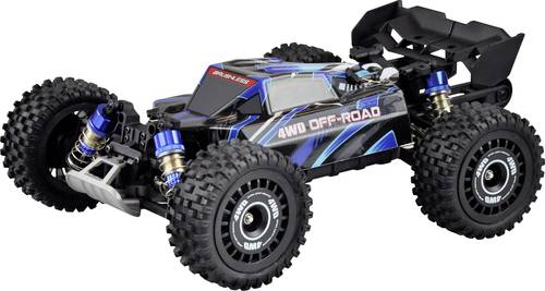 Amewi Hyper GO Pro Blau Brushless 1:16 RC Modellauto Elektro Buggy Allradantrieb (4WD) RtR 2,4GHz von AMEWI