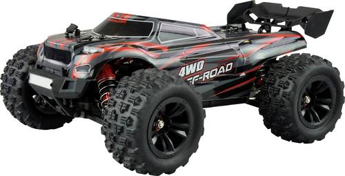 Amewi Hyper GO Pro Schwarz, Rot Brushless 1:16 RC Modellauto Elektro Truggy Allradantrieb (4WD) RtR von AMEWI