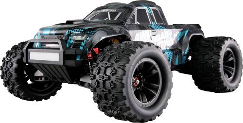 Amewi Hyper Go MTX10 Blau Brushless 1:10 RC Modellauto Elektro Monstertruck RtR 2,4GHz von AMEWI