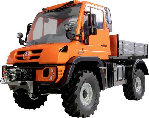 Amewi 22682 Mercedes-Benz Unimog, orange 1:10 Elektro RC Modell-LKW RtR von AMEWI