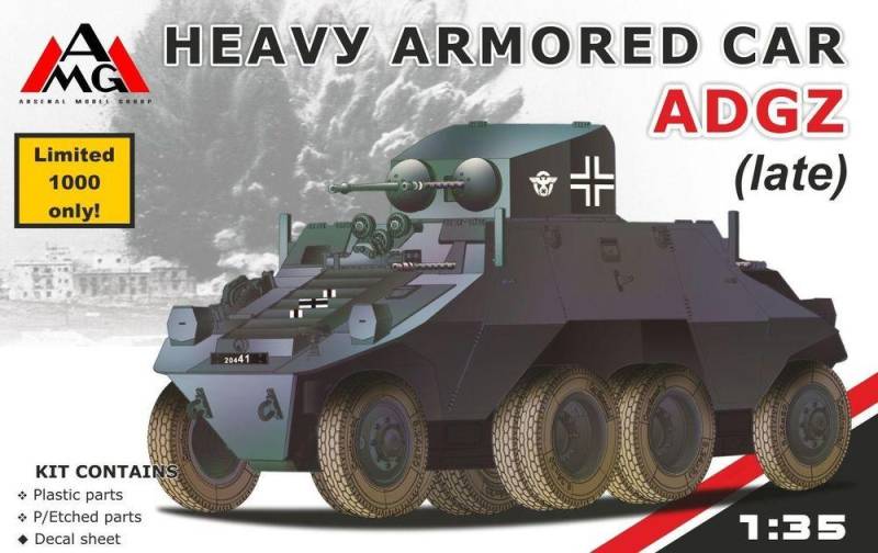 Heavy Armored Car ADGZ (late) von AMG