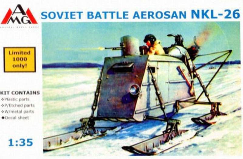 NKL-26 Aerosan (aerosledge, snowmobile) von AMG