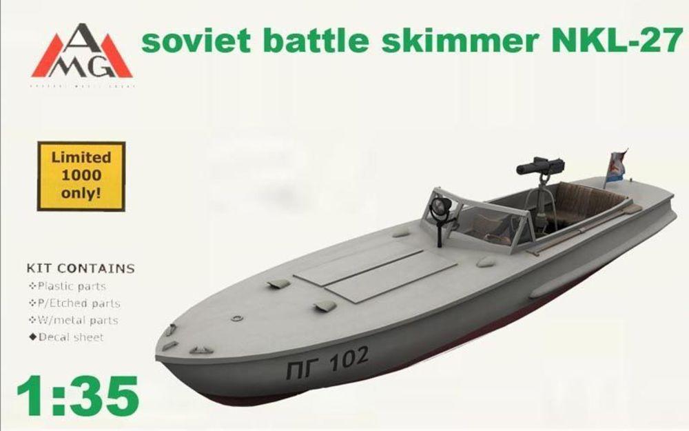 NKL-27 armed speed boat WWII von AMG