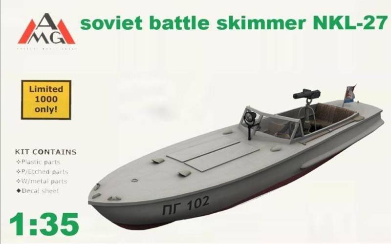 NKL-27 armed speed boat WWII von AMG