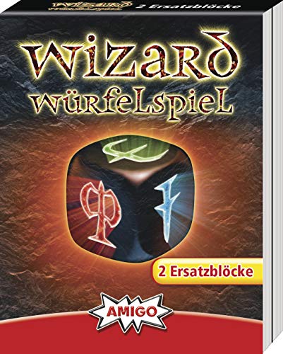 AMIGO Spiel + Freizeit 01958 Wizard Würfelspiel Ersatzblock von AMIGO