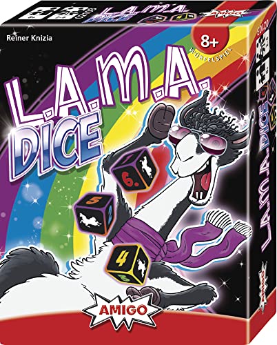 AMIGO Spiel + Freizeit Spiel + Freizeit 2103 LAMA Dice Familienspiel von AMIGO