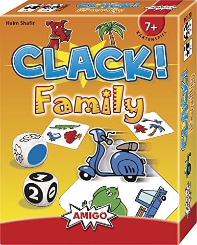 Amigo Spiel + Freizeit 02104 Clack Family Kartenspiel von AMIGO