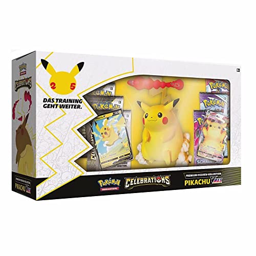 Pokémon 25th Anniversary Celebrations VMAX Premium-Figuren-Kollektion (deutsch) (Sammelkartenspiel) von AMIGO