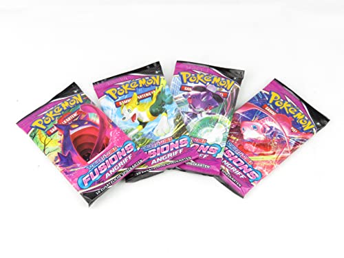 Pokemon Schwert & Schild Fusionsangriff 4 Booster - Deutsch - etree Group Pokemon Schwert & Schild Fusionsangriff 4 Booster - Deutsch - etree Group von AMIGO