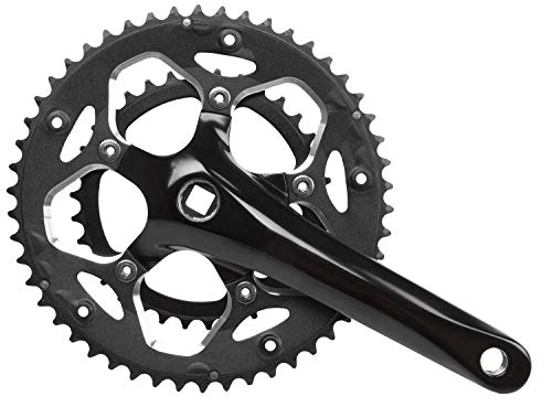 Prowheel Crankset 10 Geschwindigkeit 34-50T 172,5 mm schwarz von AMIGO