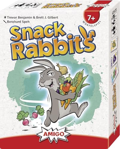 AMIGO 02405 Snack Rabbits Kartenspiel, Mehrfarbig von AMIGO