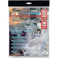 ULTRA PRO 81359 9-Pocket Platinum Pages (10) von AMIGO