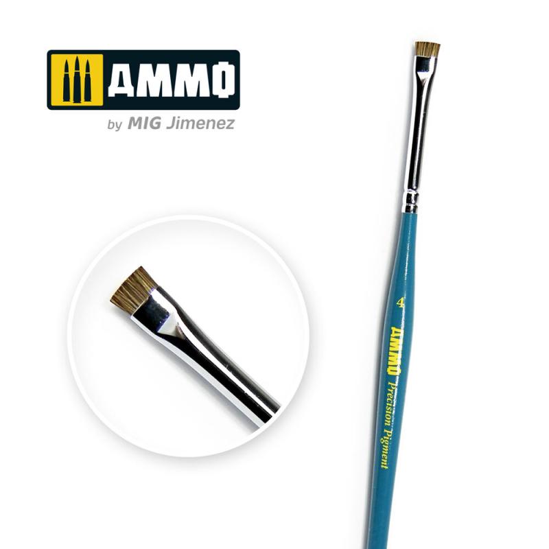 4 AMMO Precision Pigment Brush von AMMO by MIG Jimenez