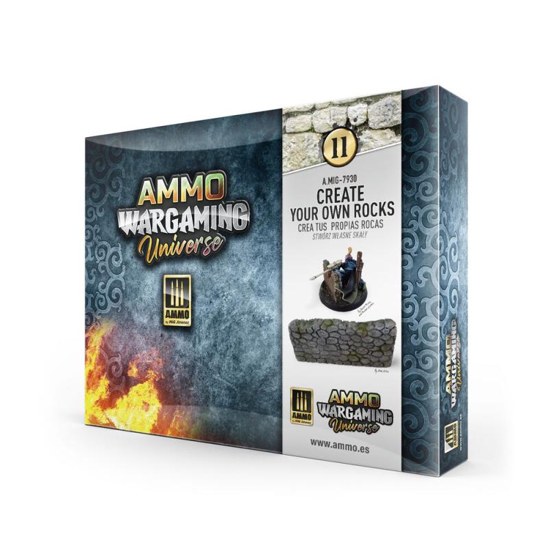 AMMO WARGAMING UNIVERSE 11 â Create your own Rocks von AMMO by MIG Jimenez