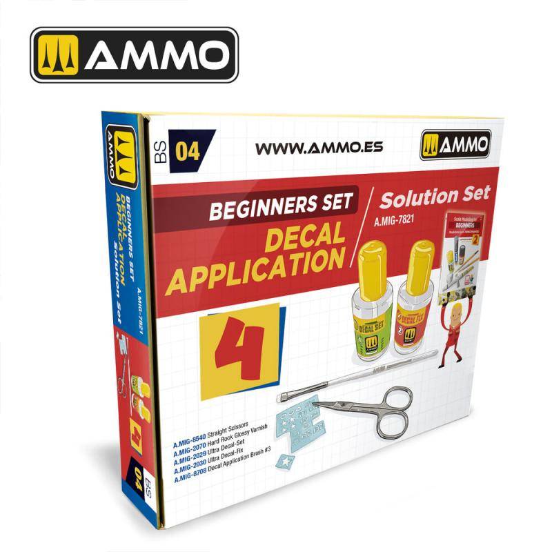 Beginners Set - Decal Application von AMMO by MIG Jimenez