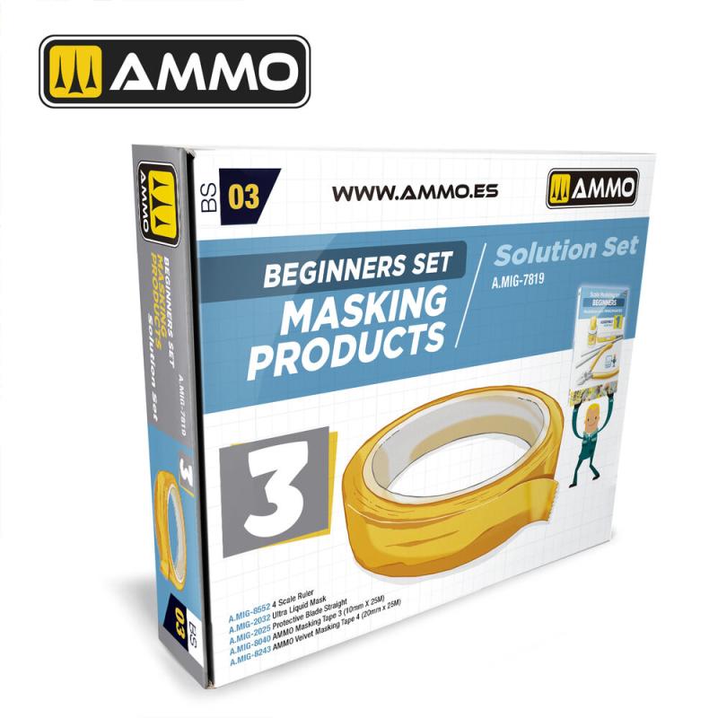 Beginners Set - Masking Products von AMMO by MIG Jimenez