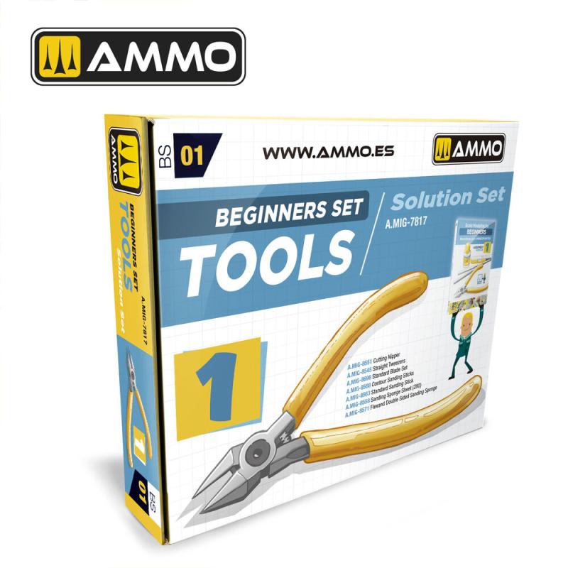 Beginners Set - Tools von AMMO by MIG Jimenez