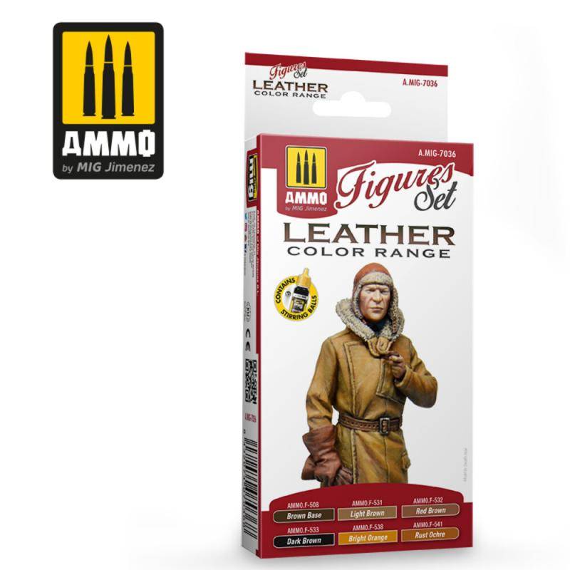 Leather Figures Set von AMMO by MIG Jimenez